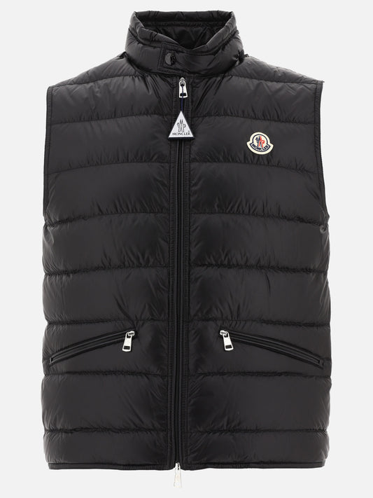 Moncler "Gui" Sleeveless jacket Black

