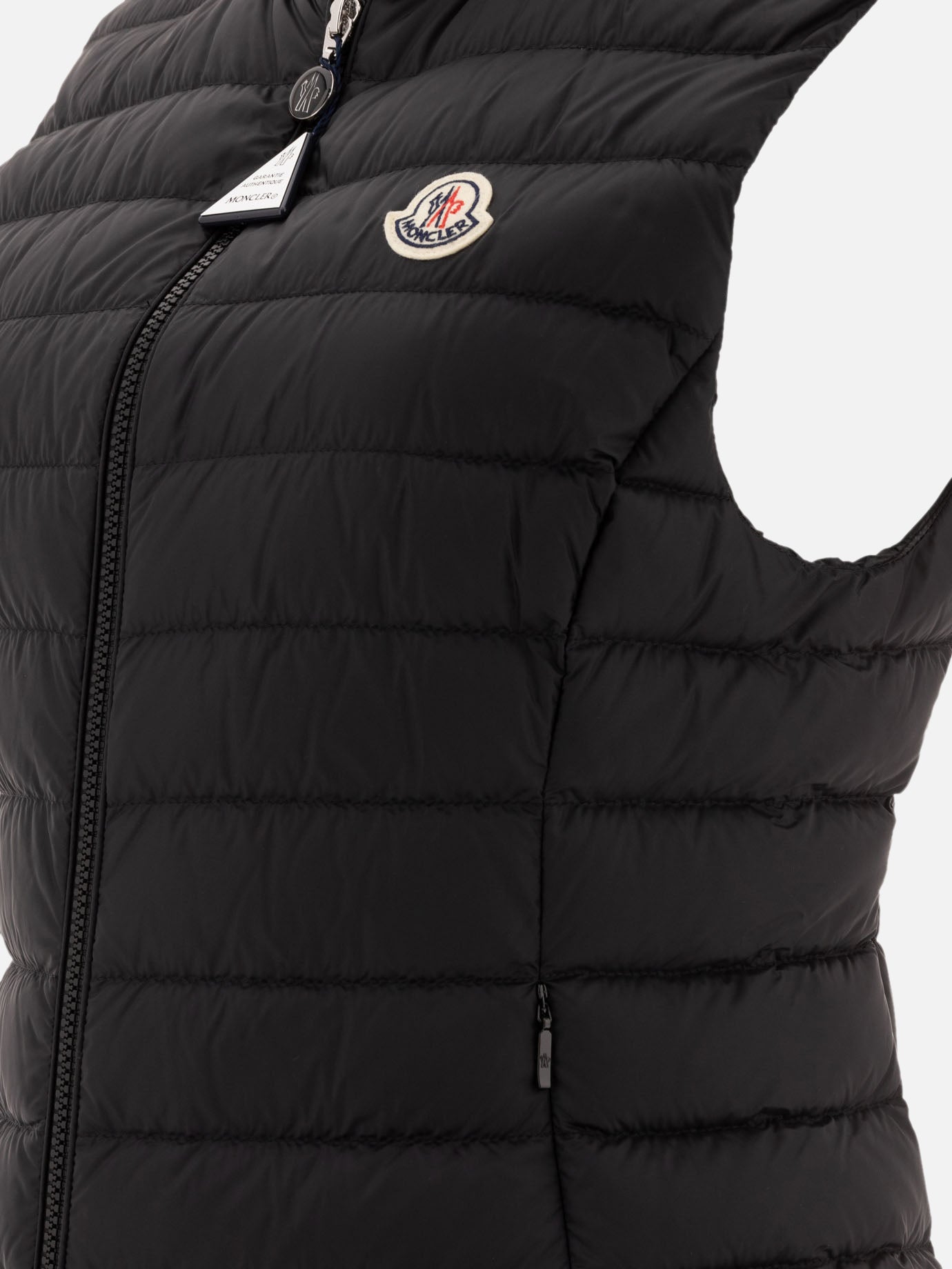 Giacche smanicate Logo  Nero - Moncler Donna | PDP | VIETTI Online Store | thumbnail_4