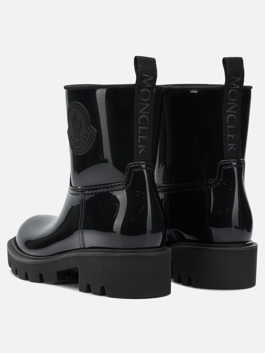 Moncler "Kickstream" rain boots Black

