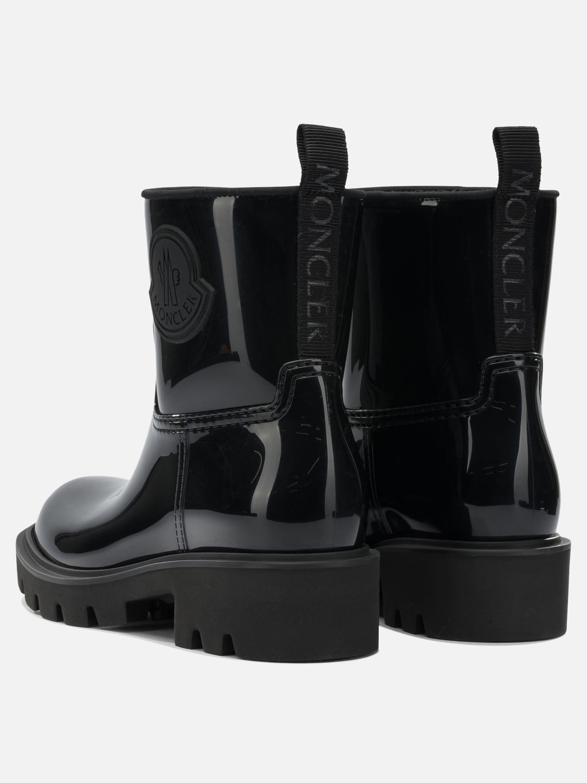 Moncler "Kickstream" rain boots Black