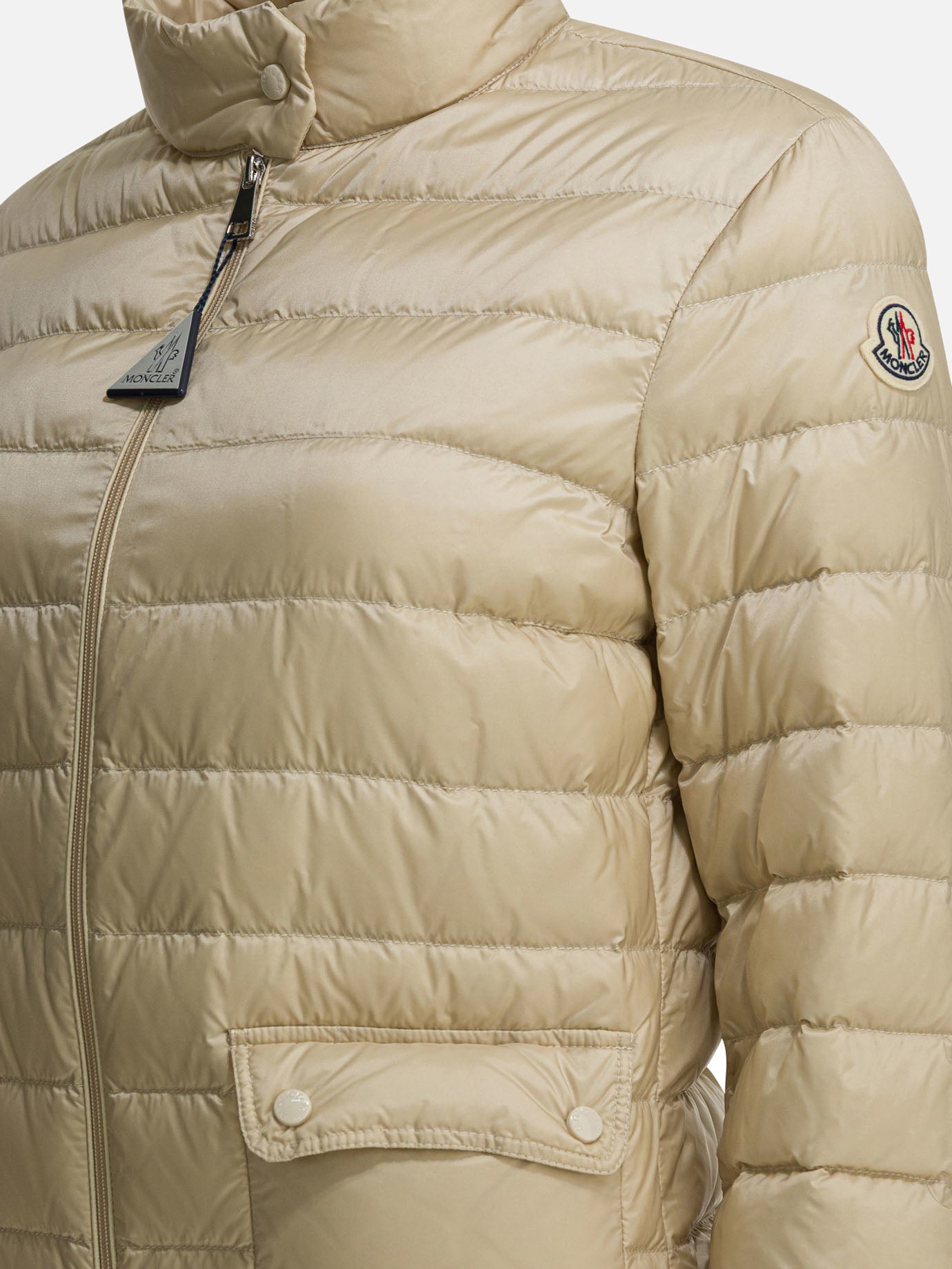 Down jackets Logo  Beige - Moncler Women | PDP | VIETTI Online Store | Zoom-Modal_3
