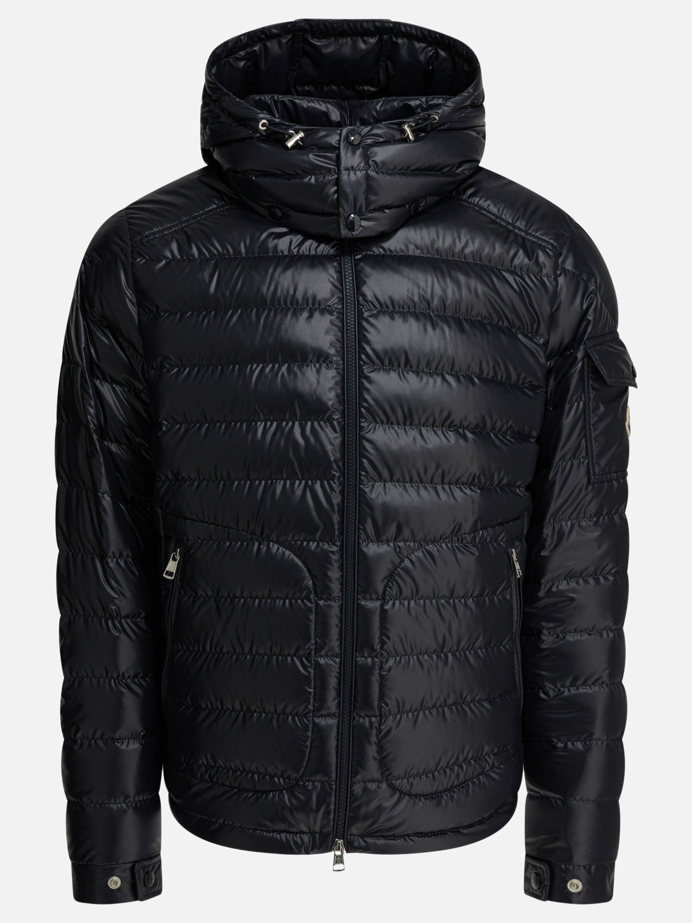 Down jackets Logo  Blue - Moncler Men | PDP | VIETTI Online Store | thumbnail