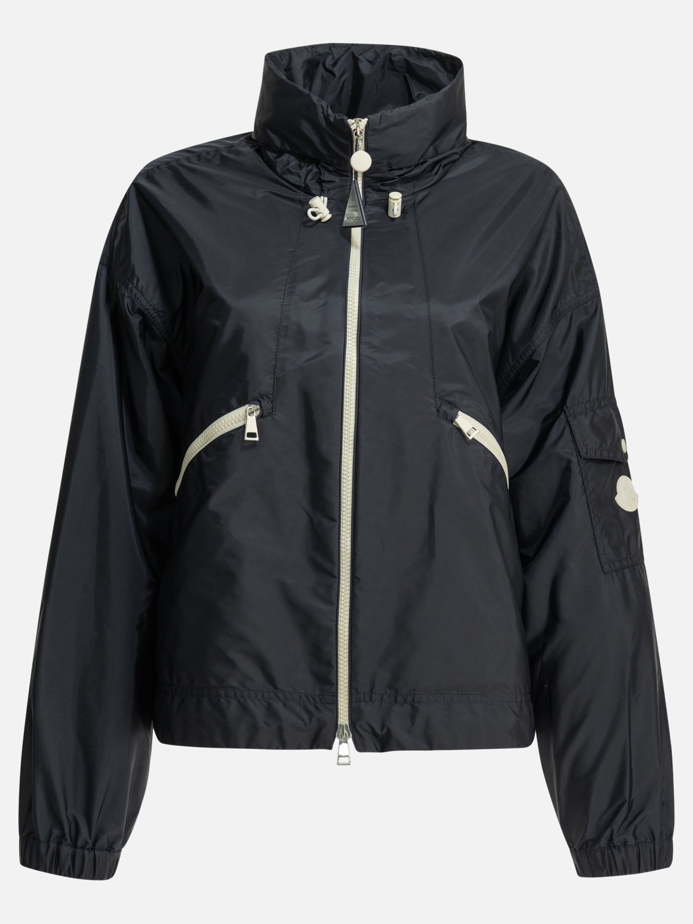 Raincoats & Trench coats Logo  Blue - Moncler Women | PDP | VIETTI Online Store | thumbnail