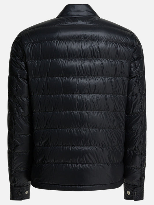 Piumini corti Logo  Nero - Moncler Uomo | VIETTI Online Store | 2
