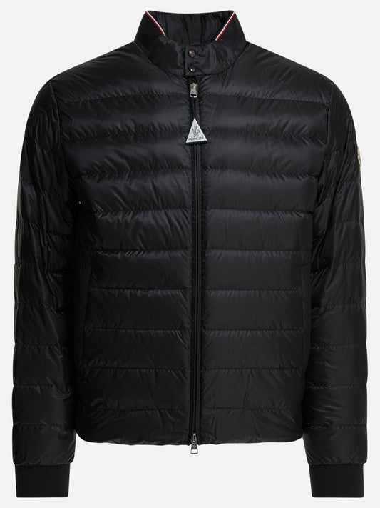 Piumini corti Logo  Nero - Moncler Uomo | VIETTI Online Store 
