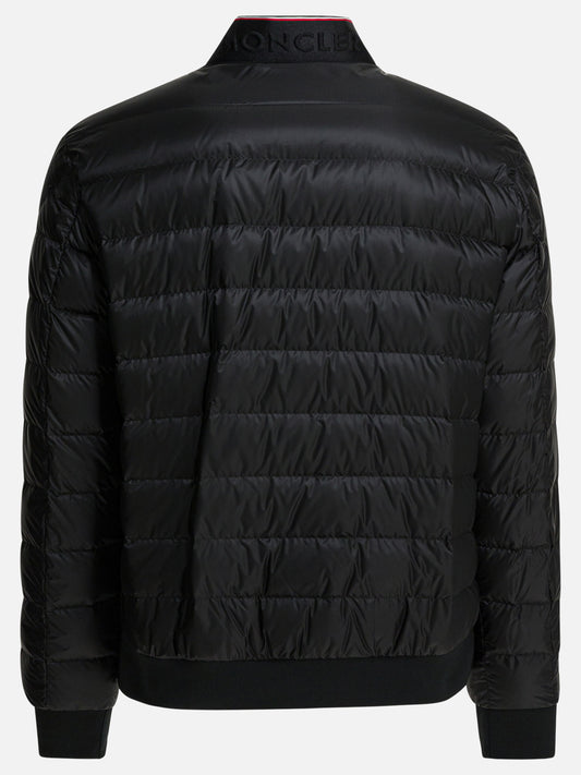 Piumini corti Logo  Nero - Moncler Uomo | VIETTI Online Store | 2
