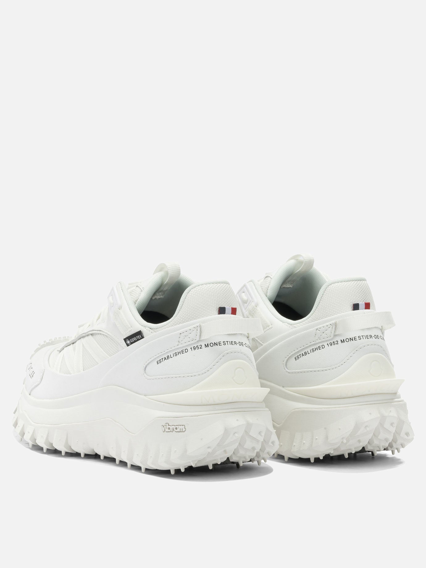 Sneaker basse 100% polyamide - 100% rubber  Bianco - Moncler Uomo | PDP | VIETTI Online Store | Zoom-Modal_4
