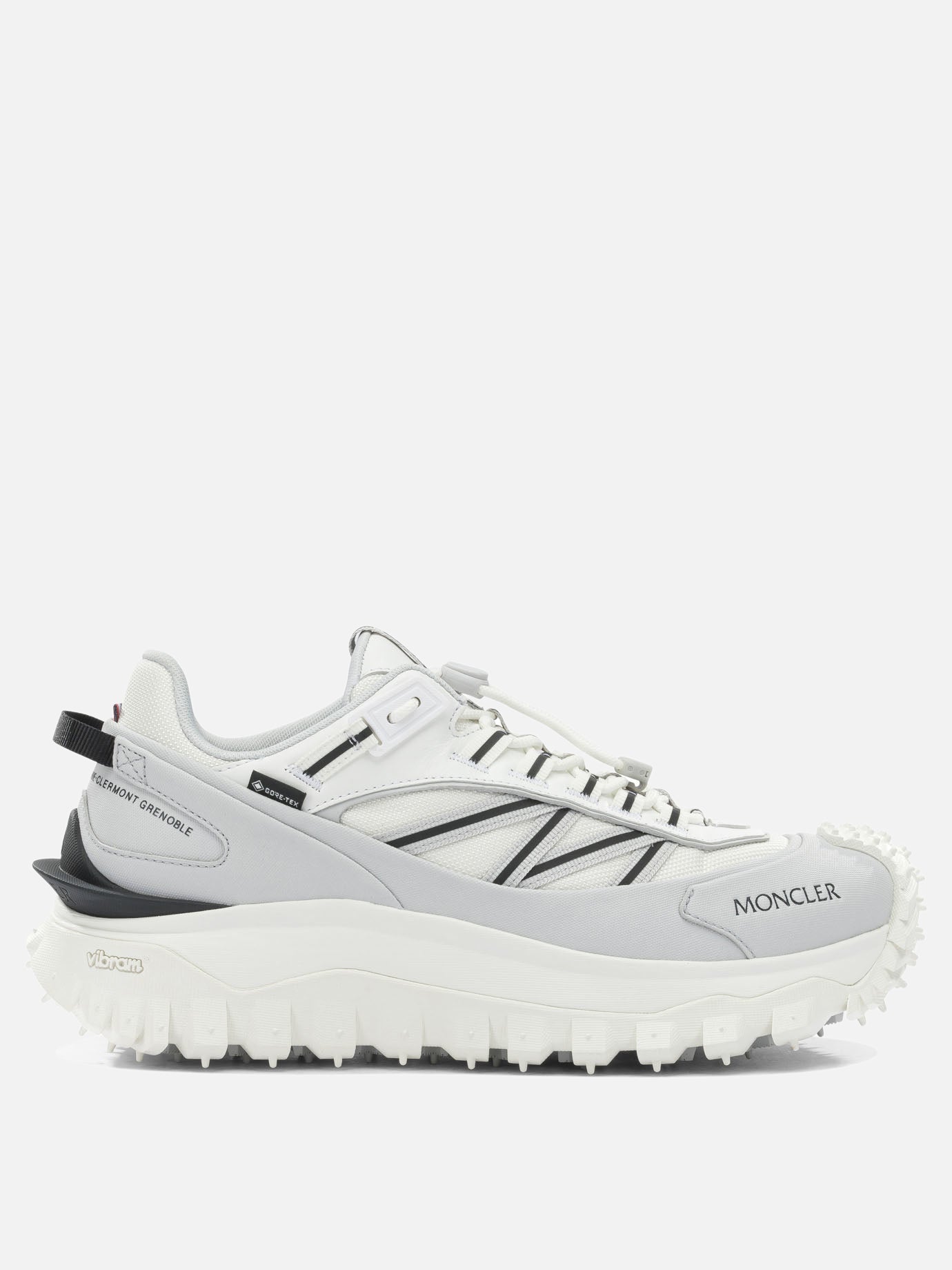 Sneaker basse 100% polyamide - 100% rubber  Bianco - Moncler Uomo | PDP | VIETTI Online Store | thumbnail