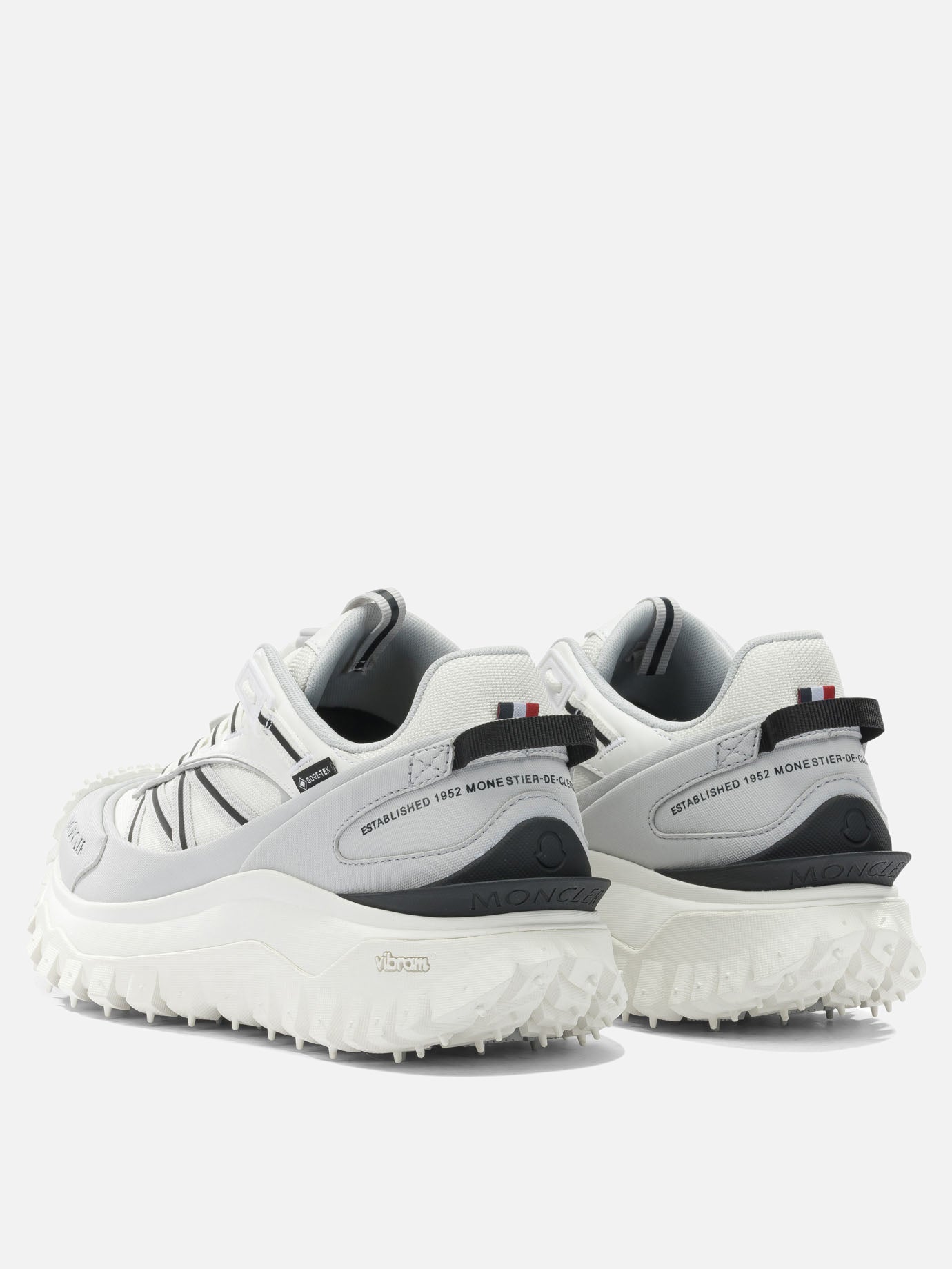 Sneaker basse 100% polyamide - 100% rubber  Bianco - Moncler Uomo | PDP | VIETTI Online Store | Zoom-Modal_4

