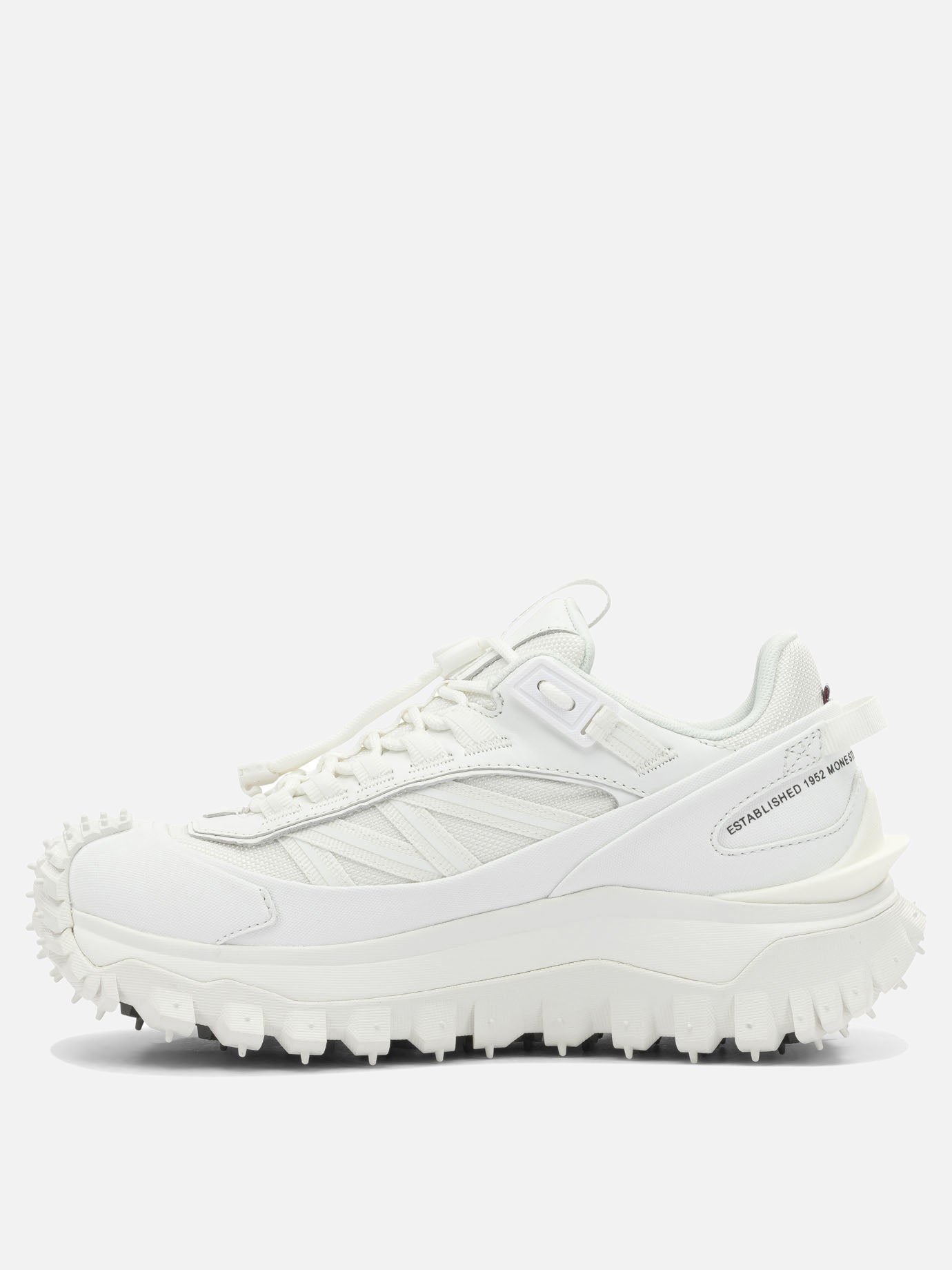 Low top sneakers 60% nylon 40% leather - 100% rubber  White - Moncler Women | PDP | VIETTI Online Store | Zoom-Modal_3
