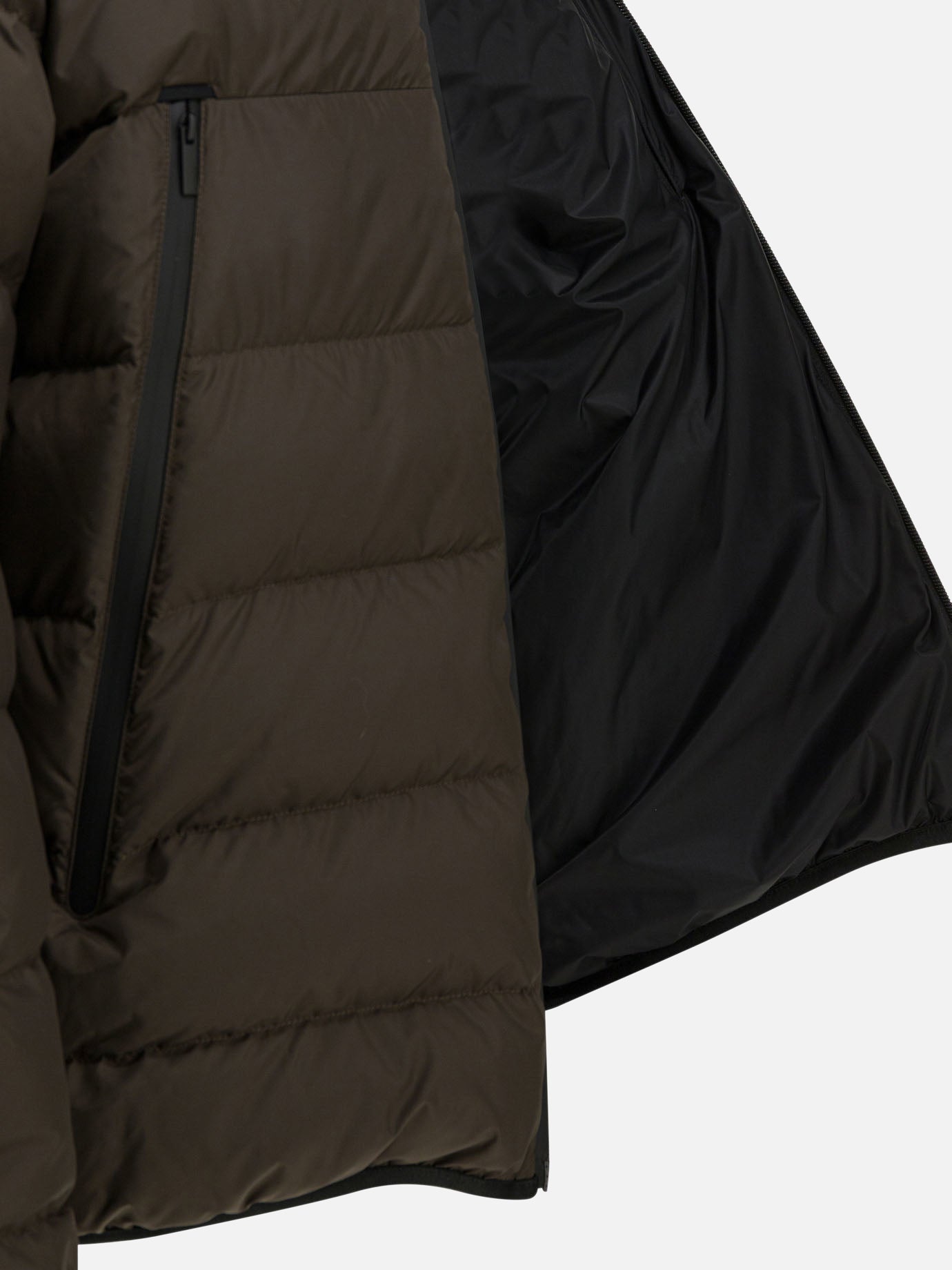 Piumini corti Logo  Marrone - Moncler Uomo | PDP | VIETTI Online Store | Zoom-Modal_4
