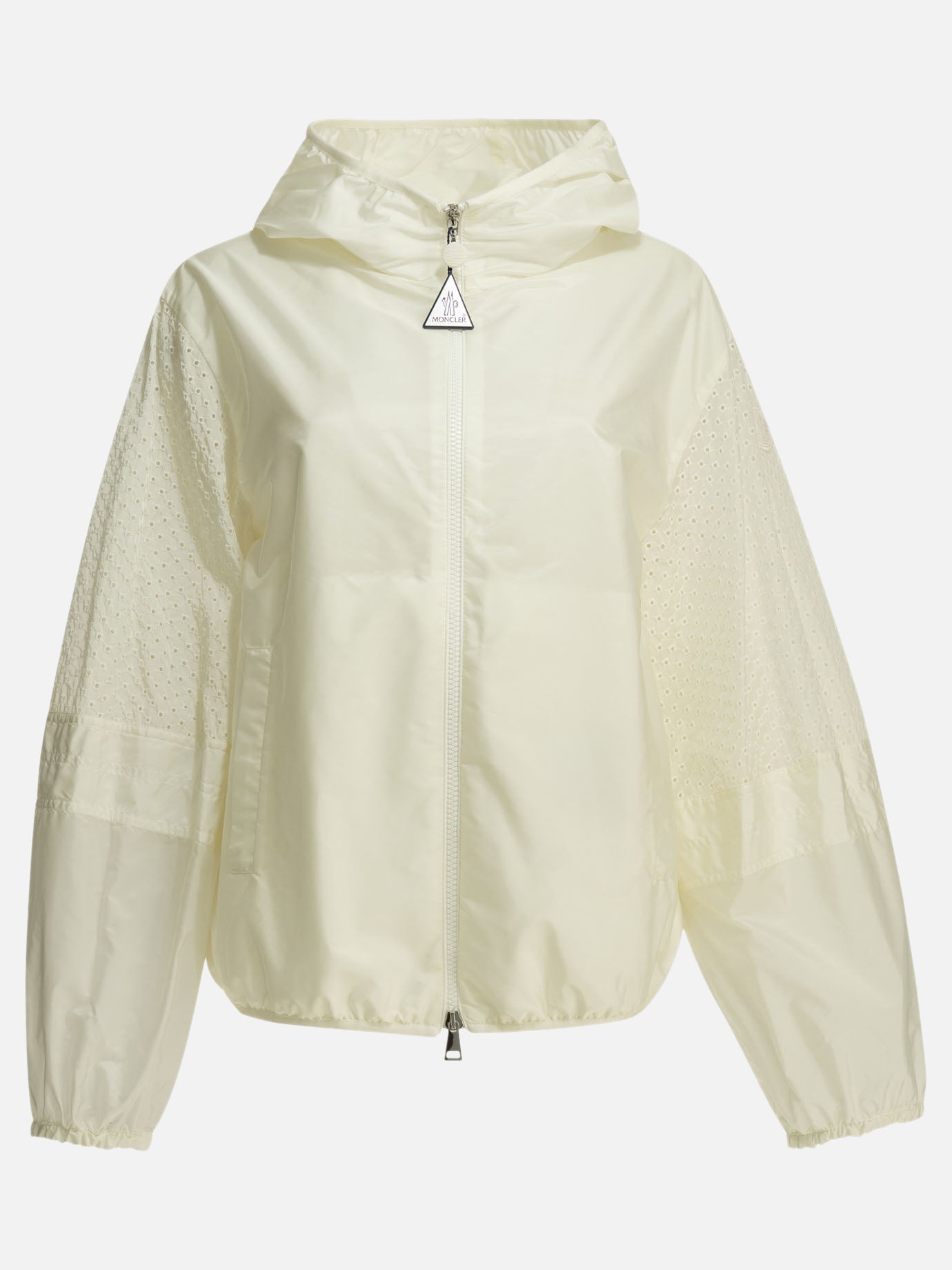 Quilted & Utility Jackets Logo  White - Moncler Women | PDP | VIETTI Online Store | Zoom-Modal
