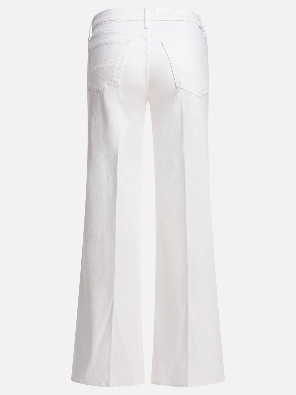 MOTHER Denim "The Twister Sneak" Jeans White - VIETTI