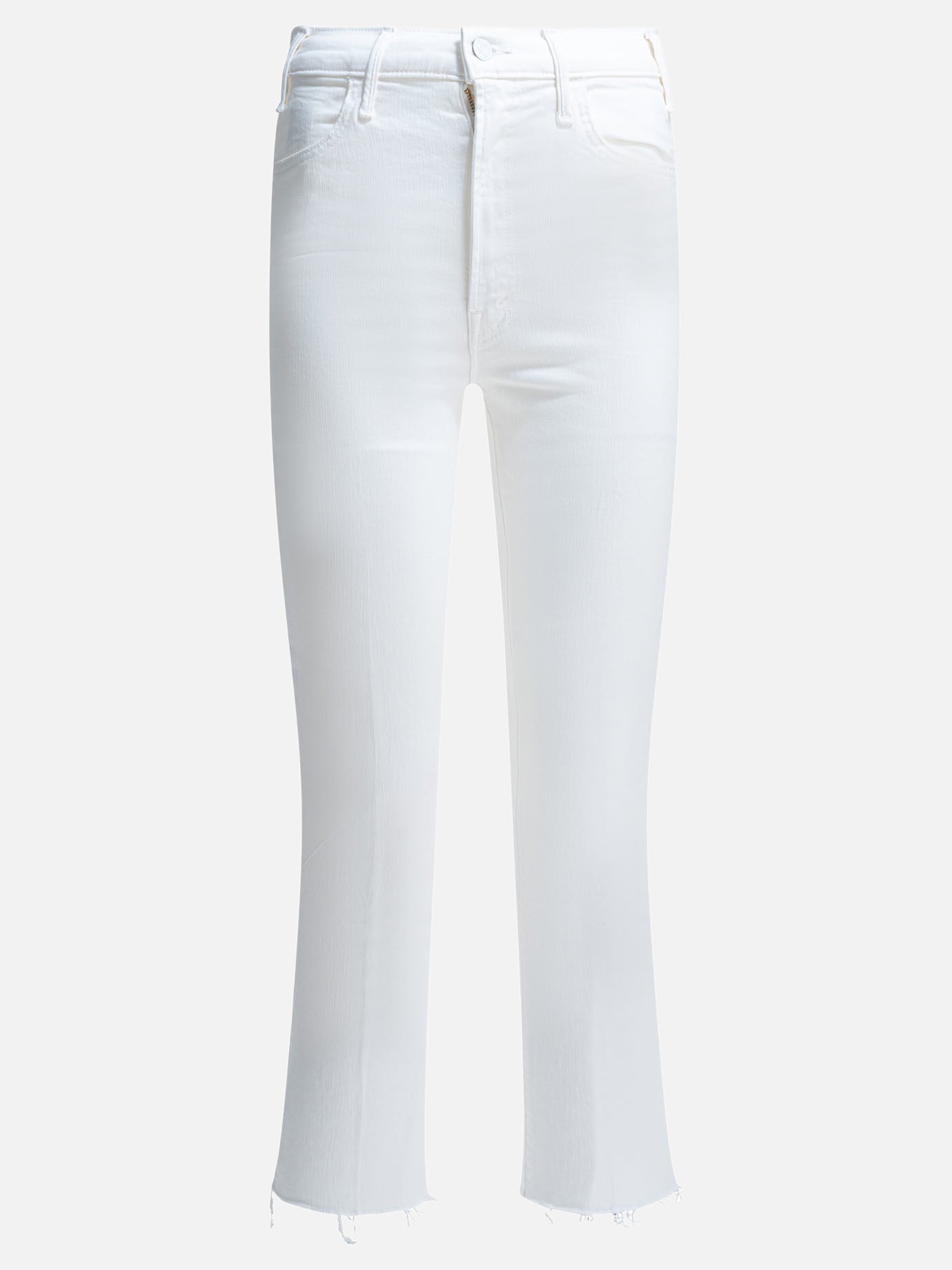 Flared jeans Solid colour  White - MOTHER Denim Women | PDP | VIETTI Online Store | Zoom-Modal
