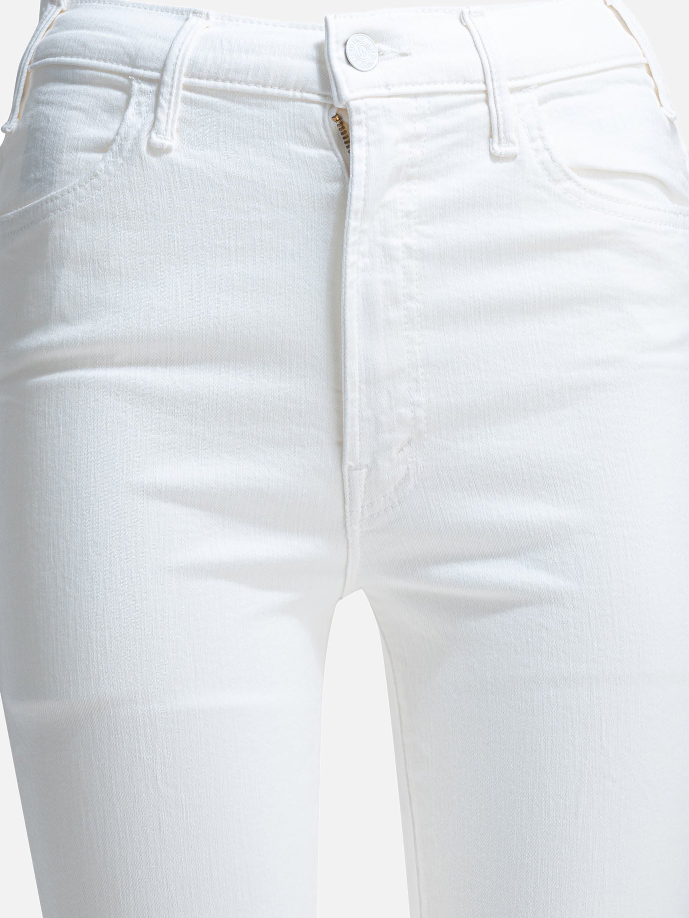 Flared jeans Solid colour  White - MOTHER Denim Women | PDP | VIETTI Online Store | thumbnail_3