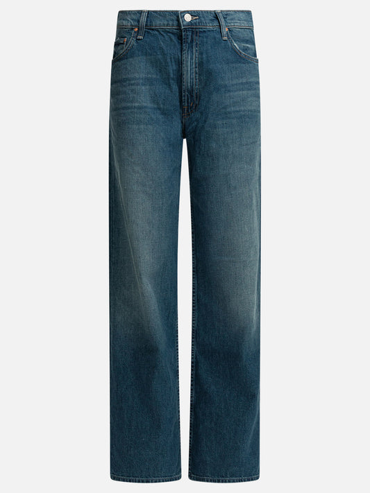 Wide-leg jeans Solid colour  Blue - MOTHER Denim Women | PLP | VIETTI Online Store 
