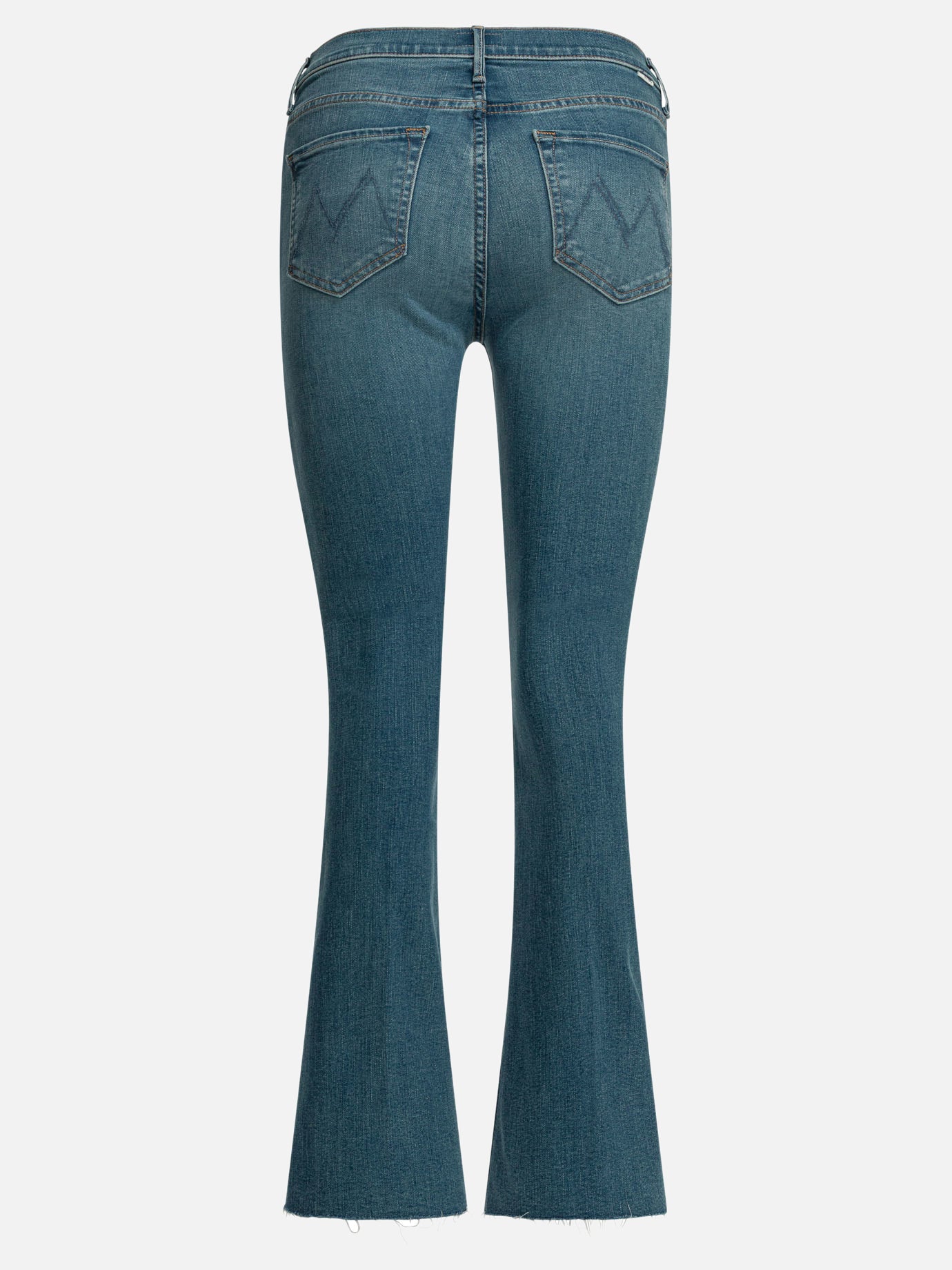 Flared jeans Solid colour  Light blue - MOTHER Denim Women | PDP | VIETTI Online Store | thumbnail_2
