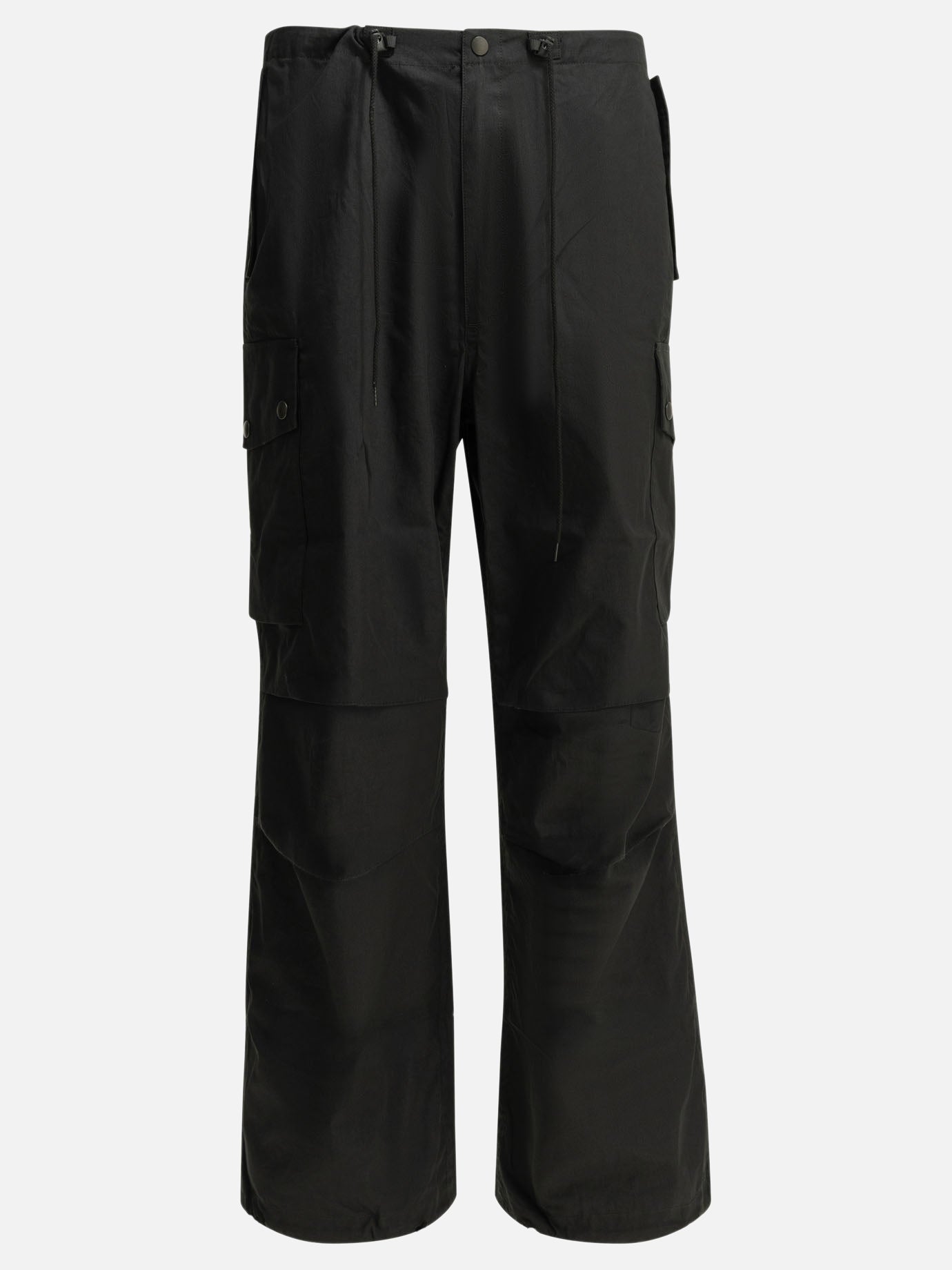 Cargo & parachute trousers Solid colour  Black - Needles Men | PDP | VIETTI Online Store | Zoom-Modal
