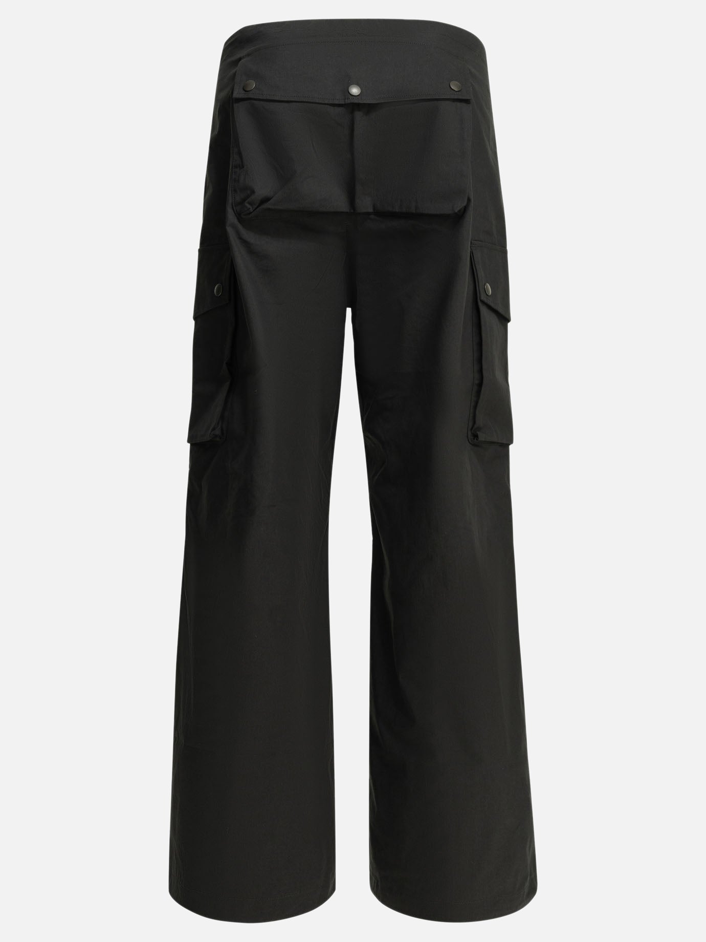 Cargo & parachute trousers Solid colour  Black - Needles Men | PDP | VIETTI Online Store | Zoom-Modal_4
