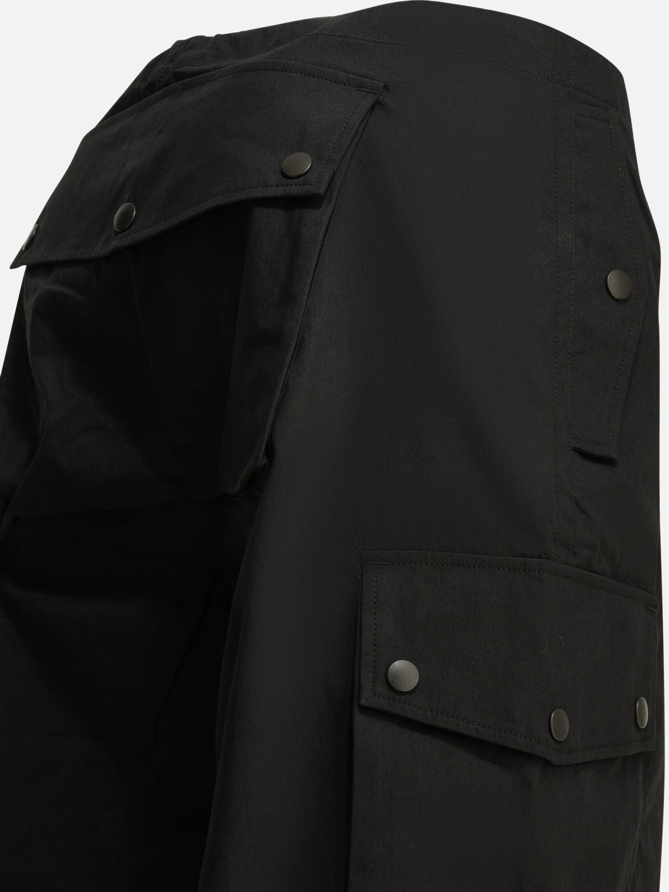 Cargo & parachute trousers Solid colour  Black - Needles Men | PDP | VIETTI Online Store | thumbnail_6