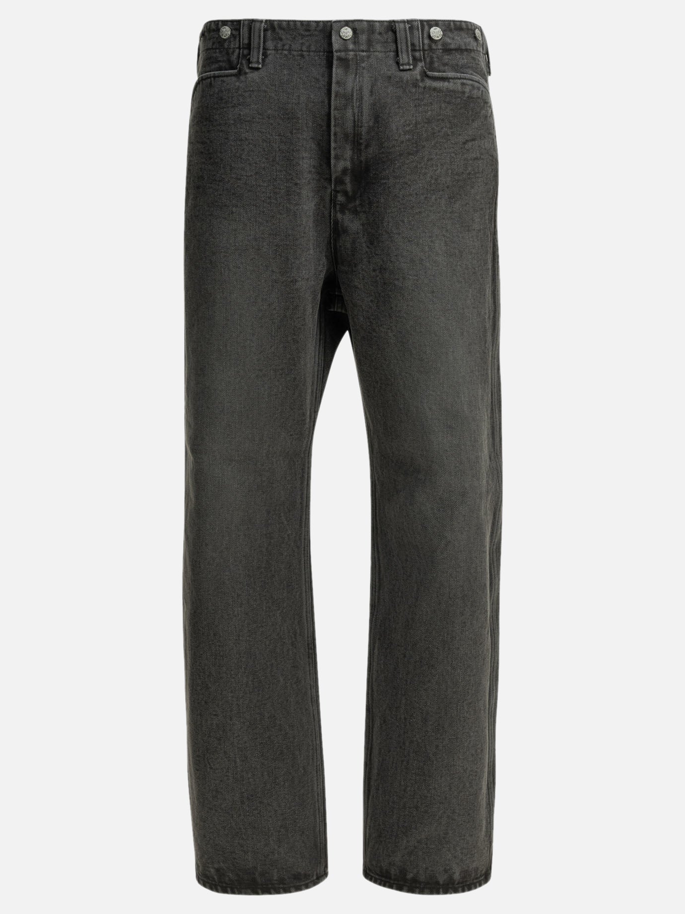 Straight-leg jeans Solid colour  Black - Needles Men | PDP | VIETTI Online Store | Zoom-Modal
