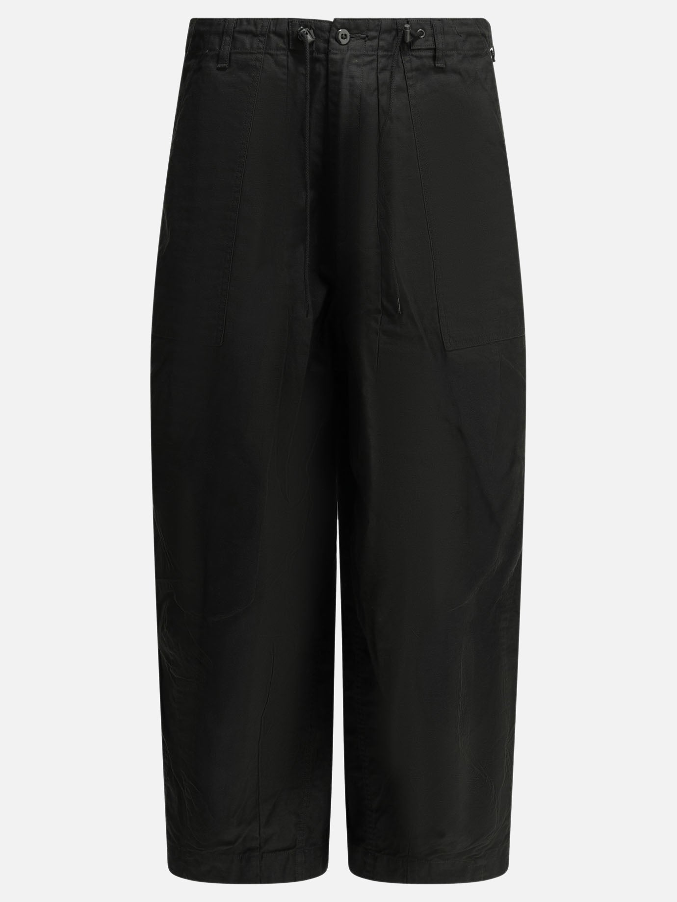 Cargo & parachute trousers Solid colour  Black - Needles Men | PDP | VIETTI Online Store | Zoom-Modal
