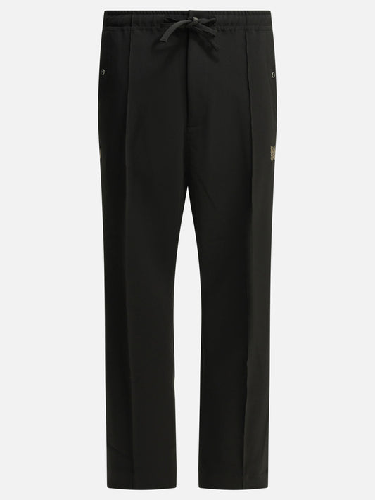 Leisure trousers Logo  Black - Needles Men | VIETTI Online Store 
