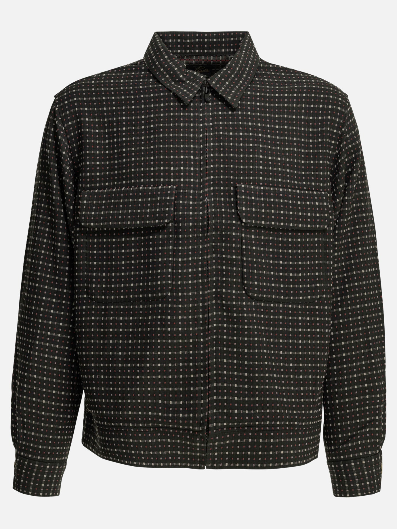 Quilted & Utility Jackets Seersucker  Black - Needles Men | PDP | VIETTI Online Store | Zoom-Modal
