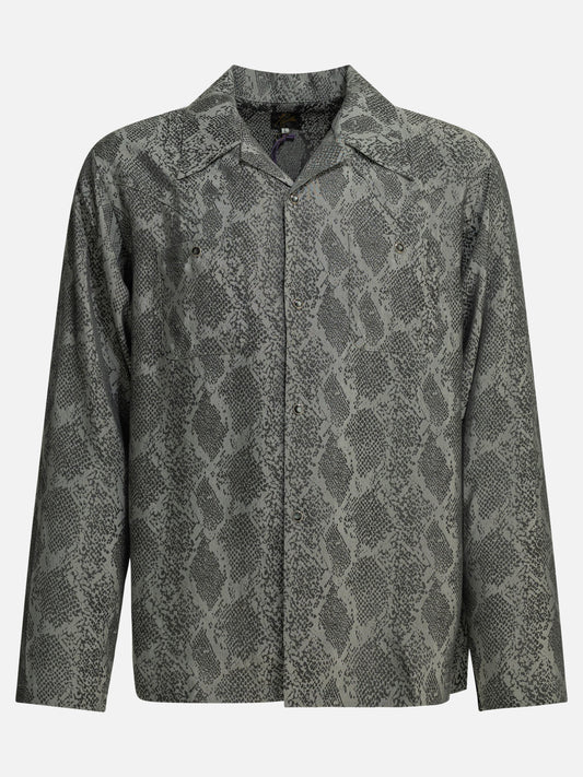 Needles "Cowboy One-Up" Casual Shirt Grey

