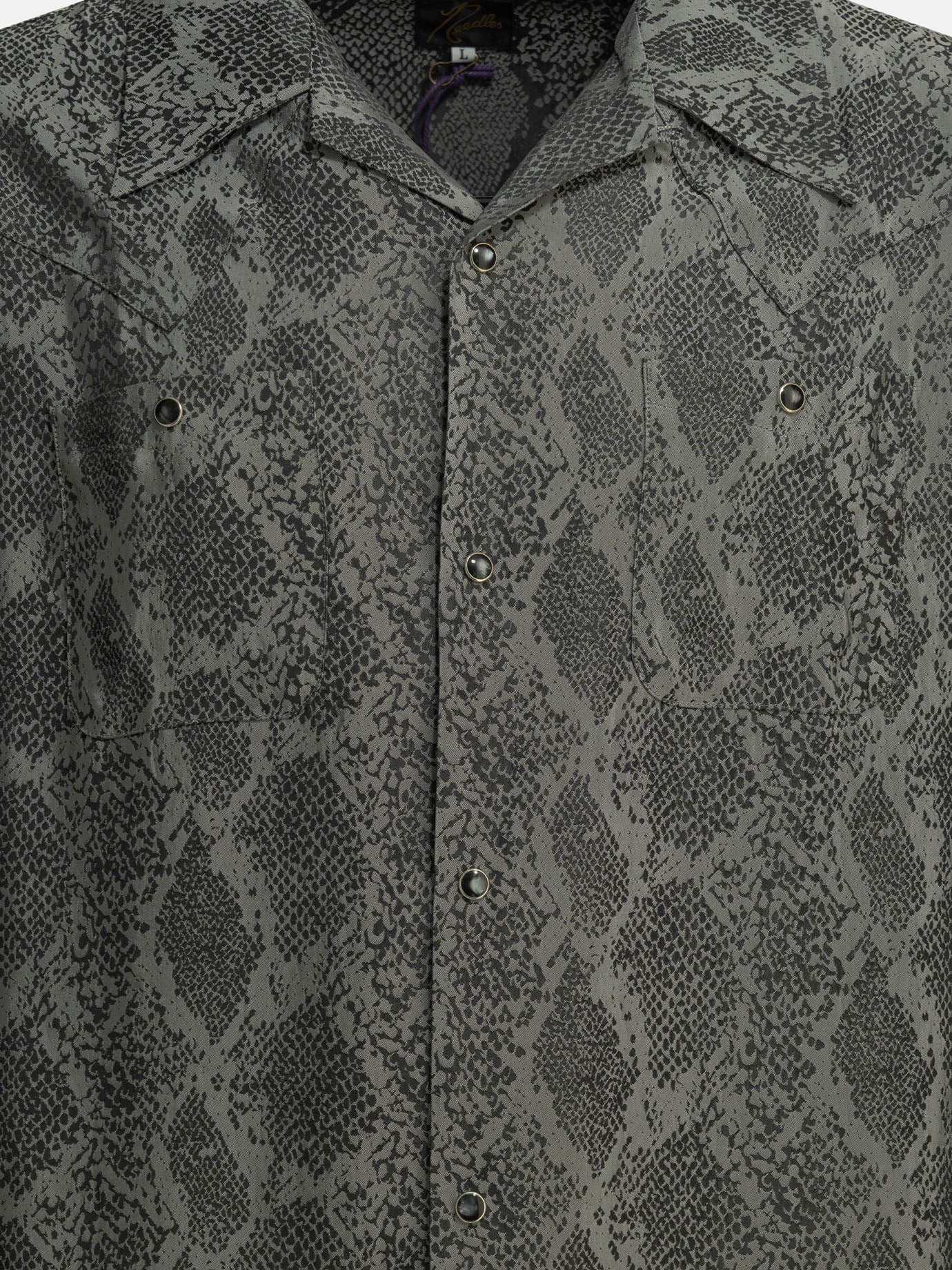 Camicie casual Graphics  Grigio - Needles Uomo | PDP | VIETTI Online Store | Zoom-Modal_3
