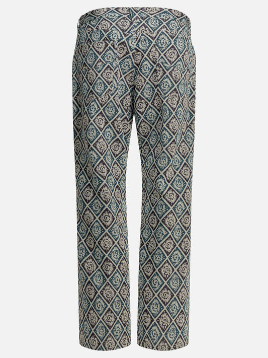 Leisure trousers Logo  Blue - Needles Men | VIETTI Online Store | 2
