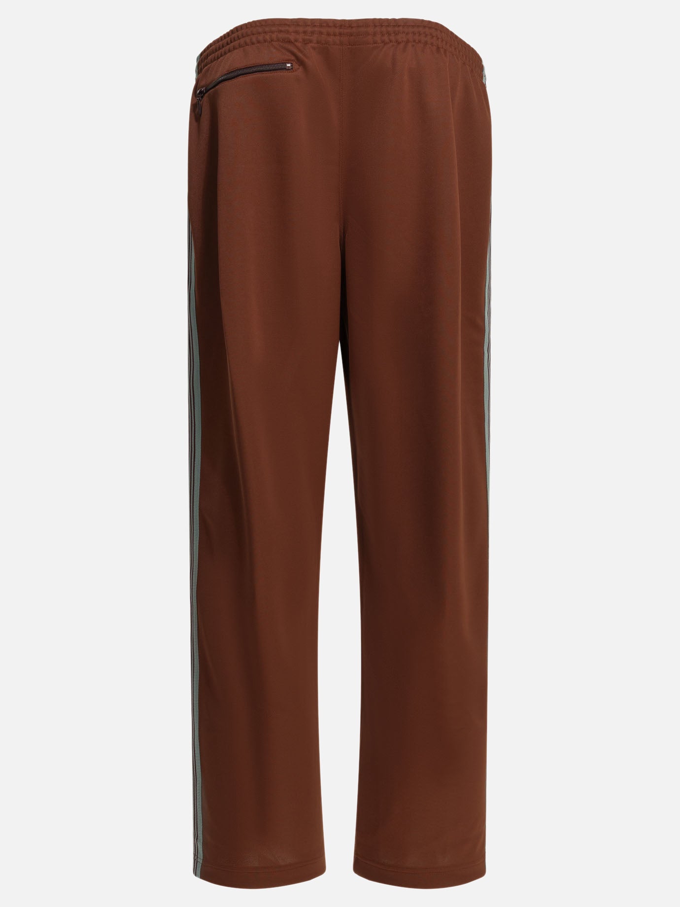 Needles Sports pants with logo SX406 Bordeaux - Men | VIETTI Shop