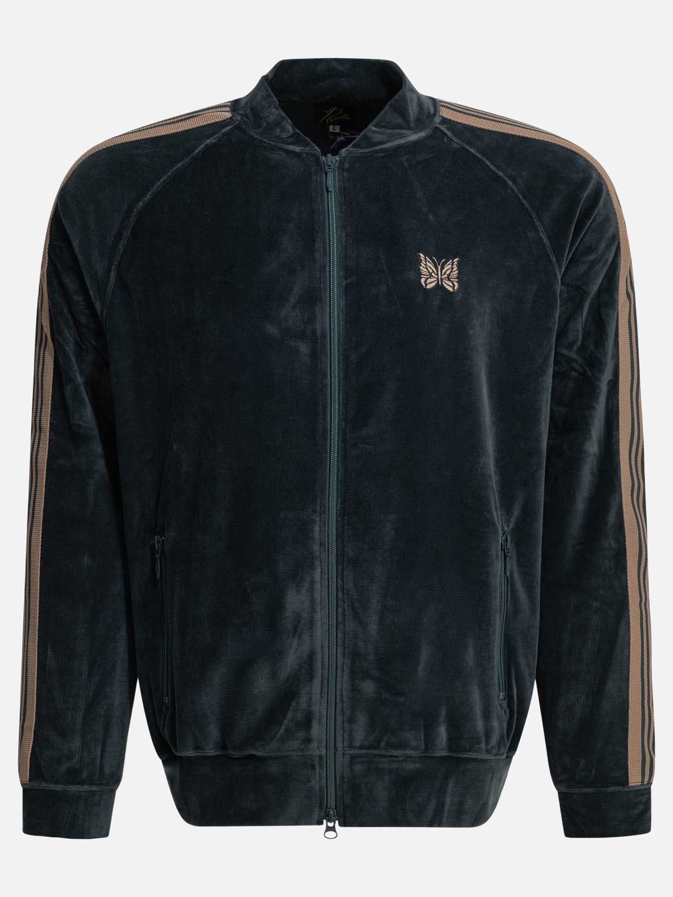 Full zip sweatshirts Logo  Blue - Needles Men | PDP | VIETTI Online Store | thumbnail