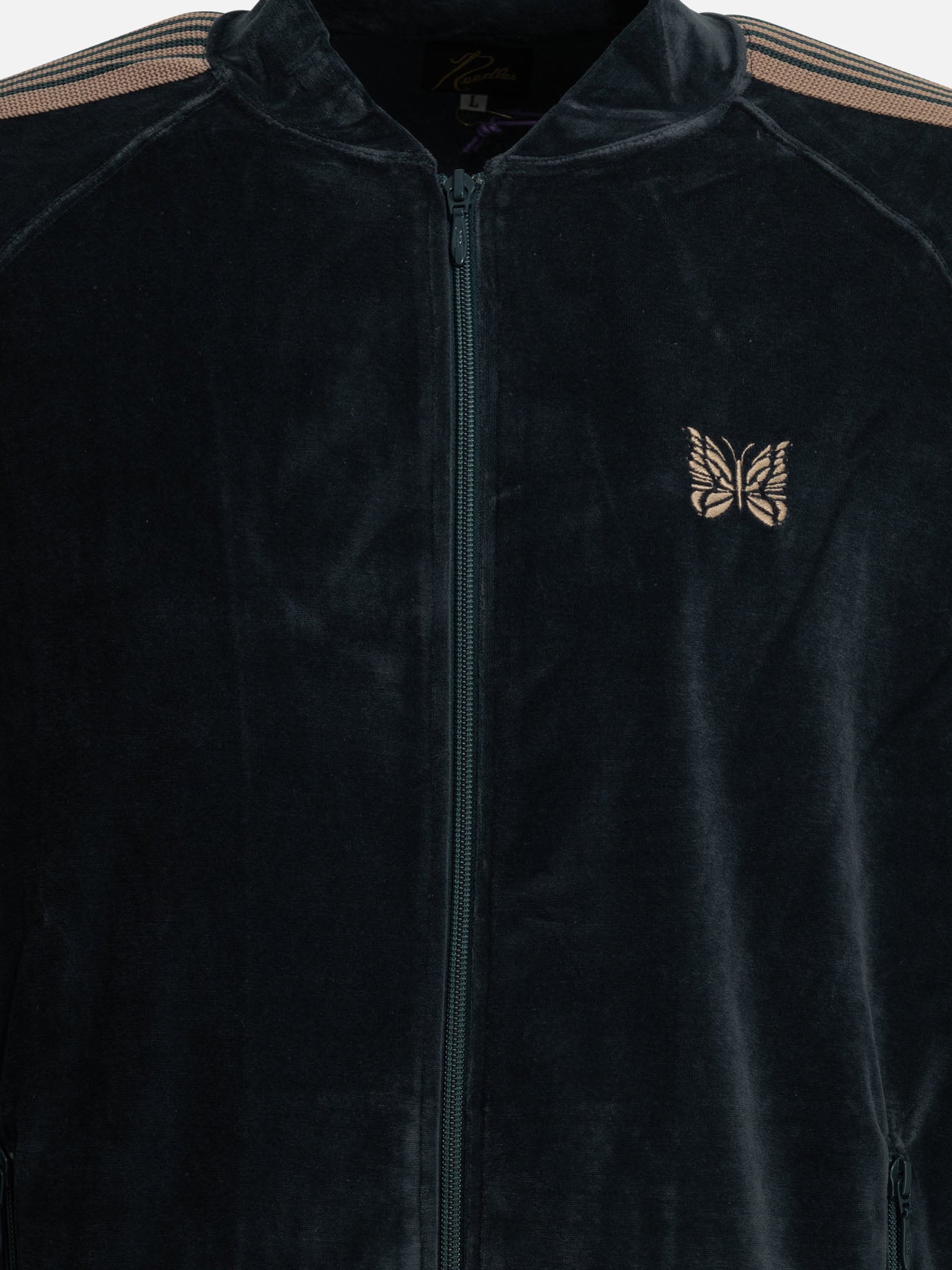 Full zip sweatshirts Logo  Blue - Needles Men | PDP | VIETTI Online Store | Zoom-Modal_3
