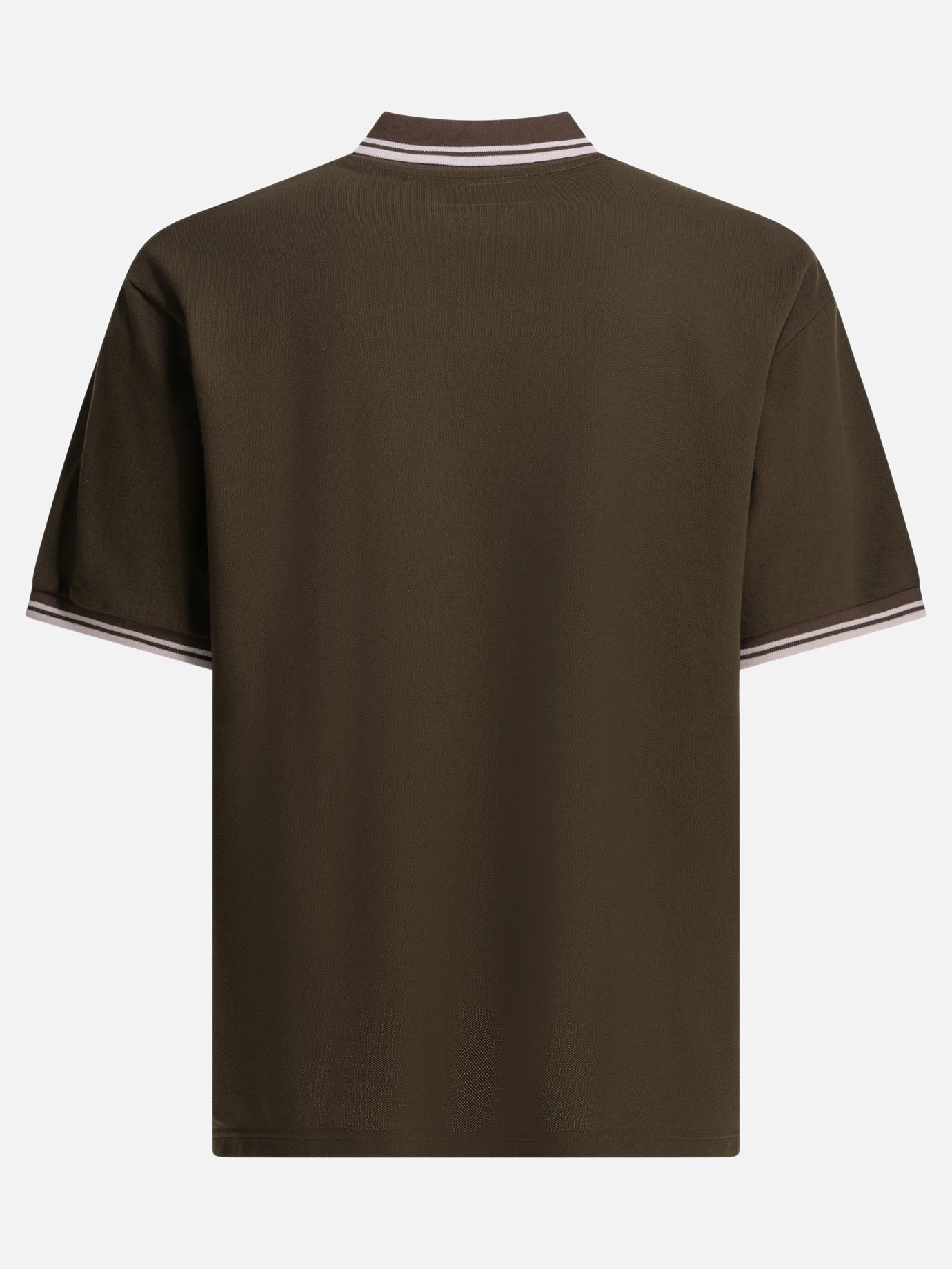 Polo shirts with buttons Logo  Brown - Needles Men | PDP | VIETTI Online Store | thumbnail_2
