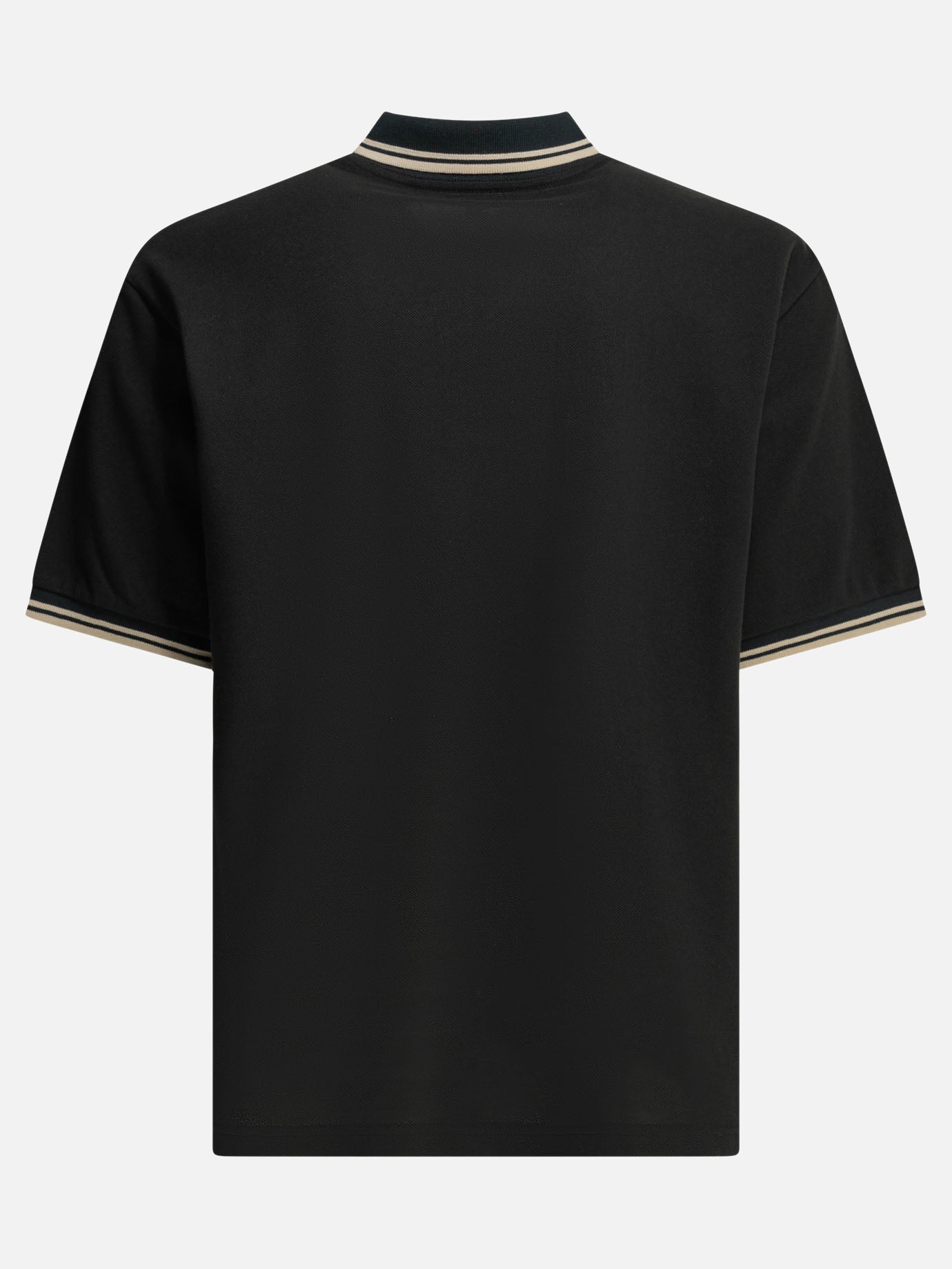 Polo shirts with buttons Logo  Black - Needles Men | PDP | VIETTI Online Store | thumbnail_2