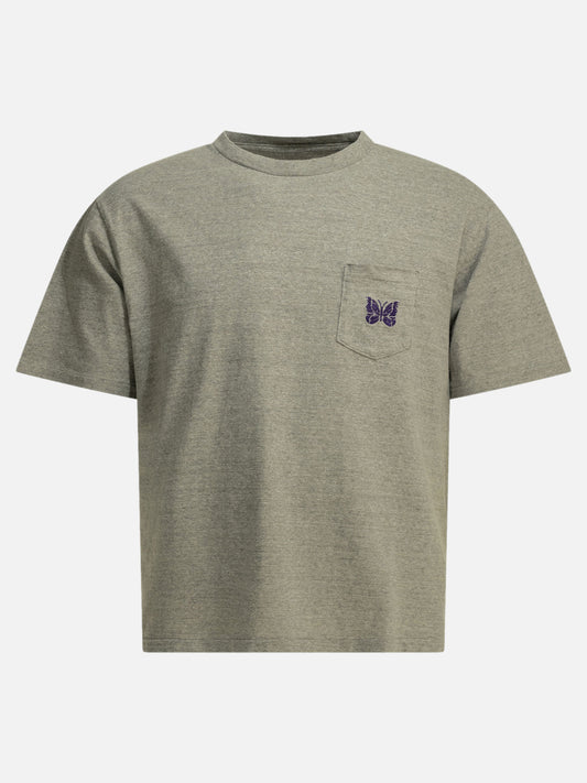 Crewneck t-shirts Logo  Grey - Needles Men | PDP | VIETTI Online Store 

