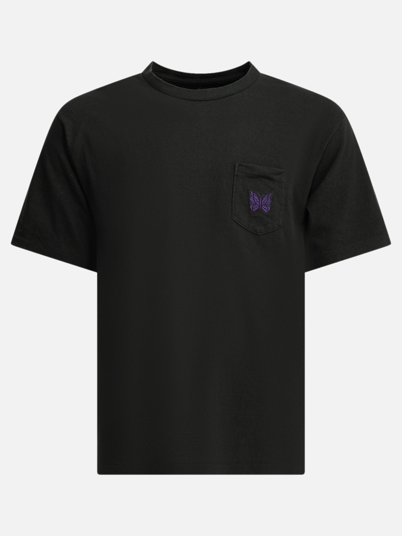 Crewneck t-shirts Logo  Black - Needles Men | PDP | VIETTI Online Store | thumbnail