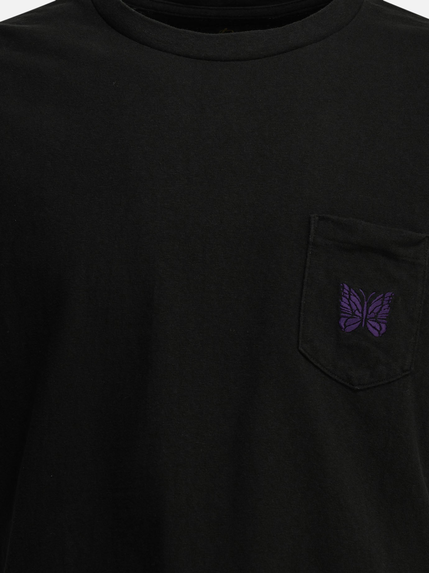 Crewneck t-shirts Logo  Black - Needles Men | PDP | VIETTI Online Store | thumbnail_3