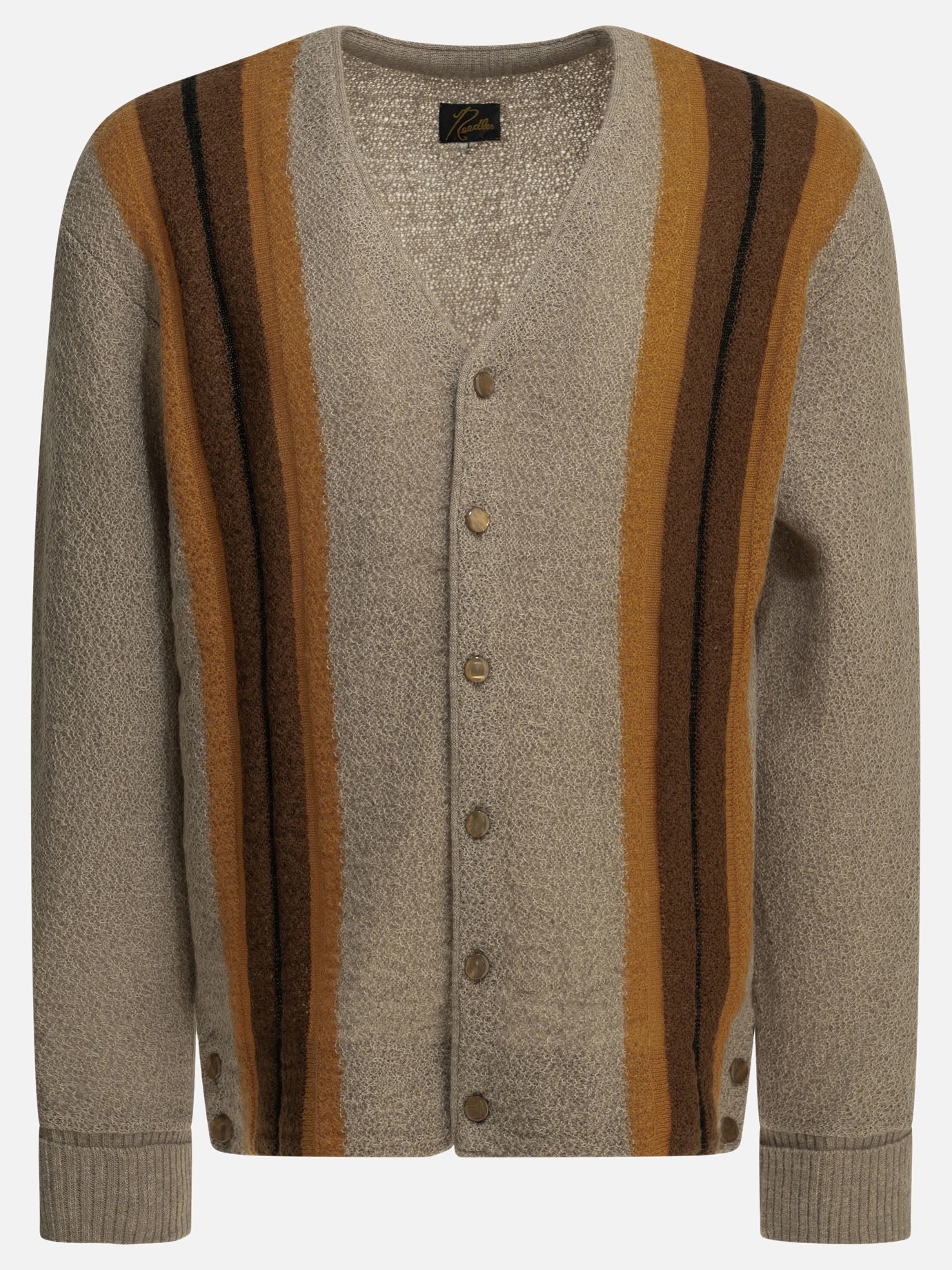 Cardigans Striped  Beige - Needles Men | PDP | VIETTI Online Store | Zoom-Modal

