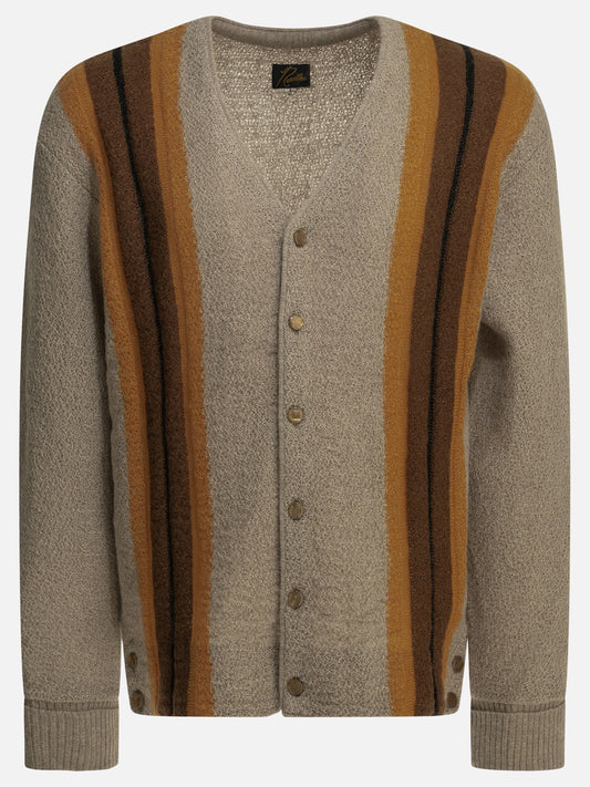 Cardigans Striped  Beige - Needles Men | PLP | VIETTI Online Store 

