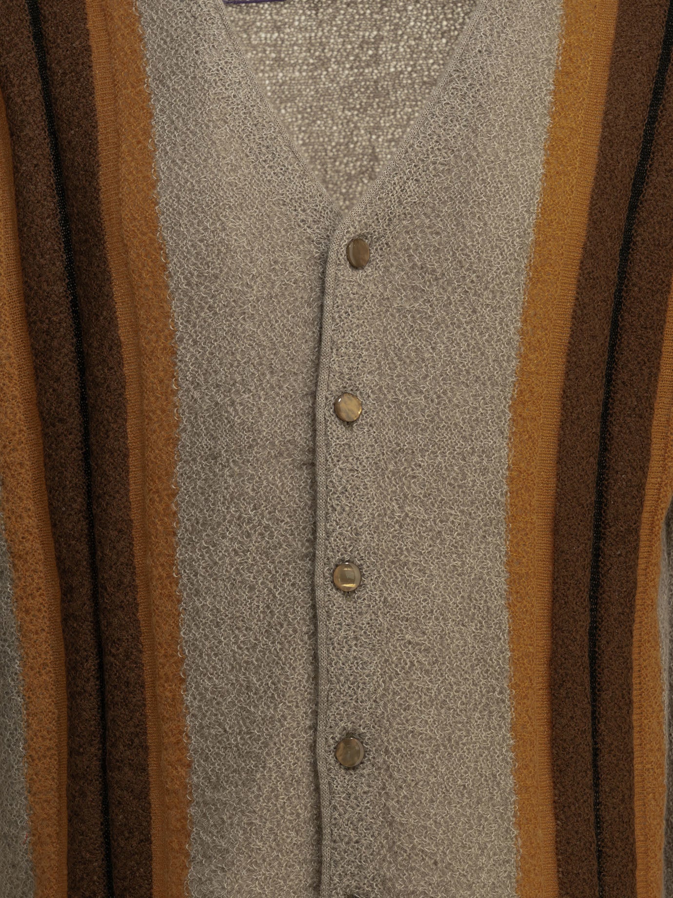 Cardigans Striped  Beige - Needles Men | PDP | VIETTI Online Store | Zoom-Modal_3
