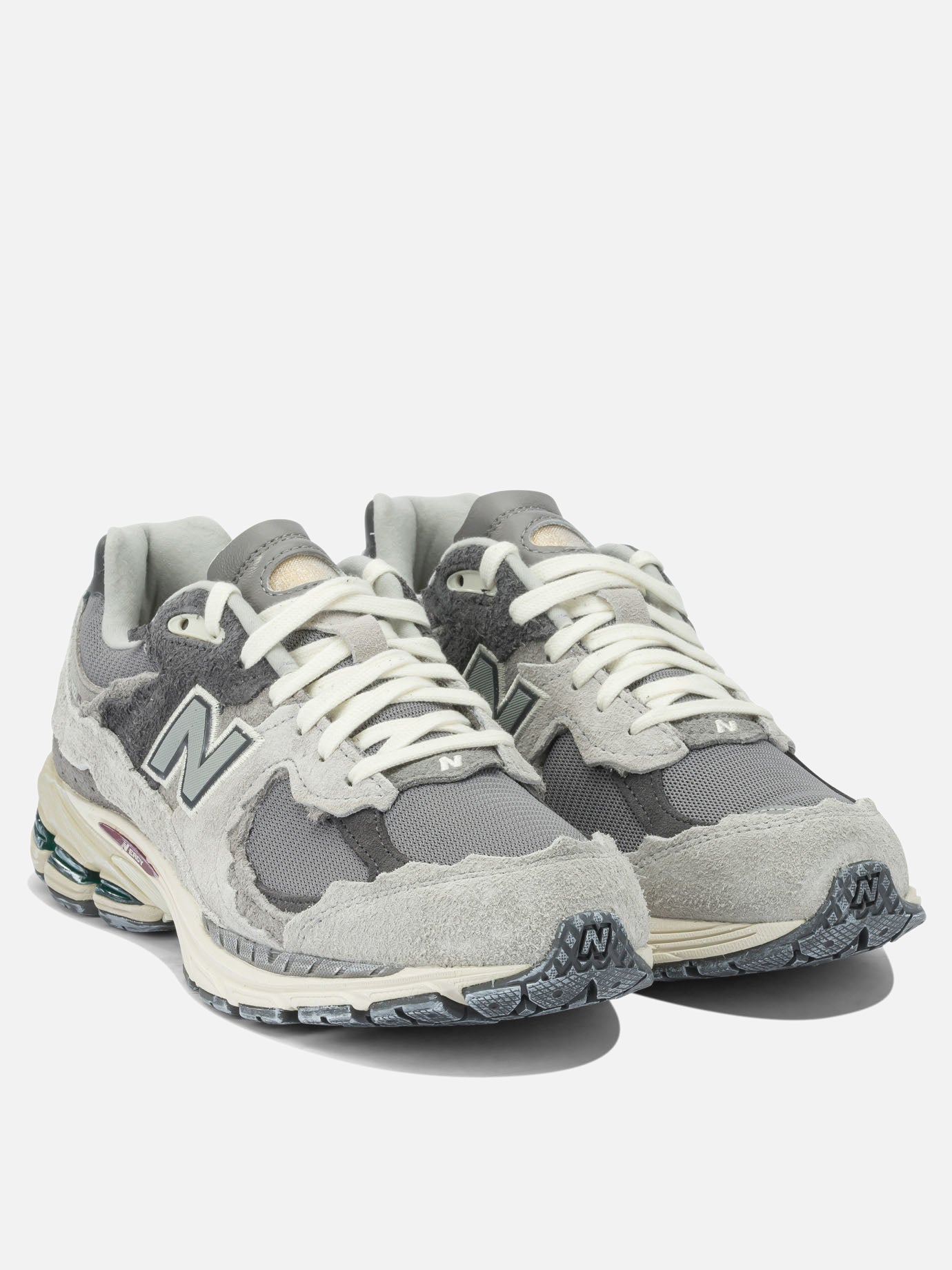 Low top sneakers 50% mesh 50% suede - 100% rubber  Grey - New Balance Men | PDP | VIETTI Online Store | thumbnail_2