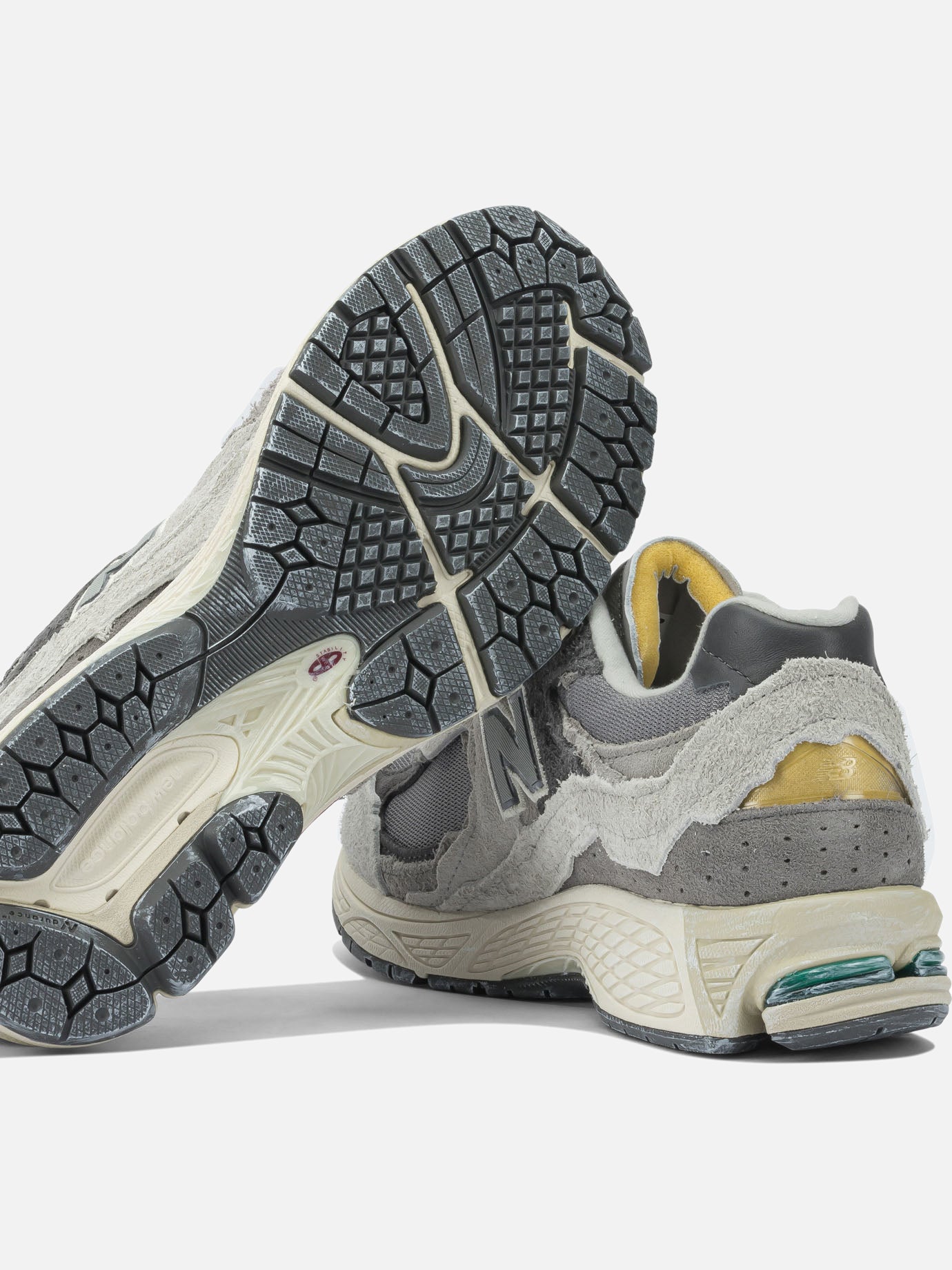 Low top sneakers 50% mesh 50% suede - 100% rubber  Grey - New Balance Men | PDP | VIETTI Online Store | thumbnail_5