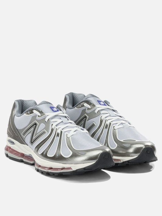 Low top sneakers 100% synthetic - 100% rubber  Silver - New Balance Men | PDP | VIETTI Online Store | 2
