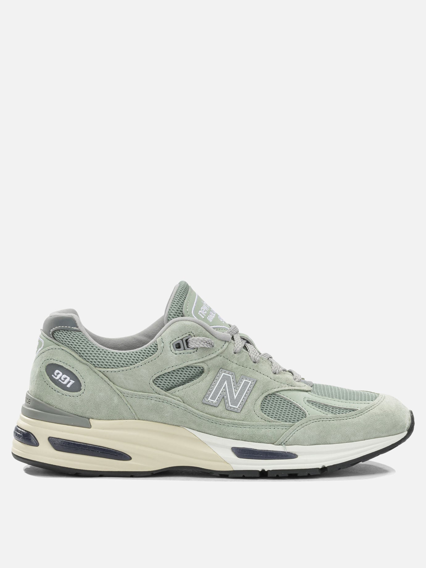 Low top sneakers 100% mesh - 100% rubber  Green - New Balance Men | PDP | VIETTI Online Store | Zoom-Modal
