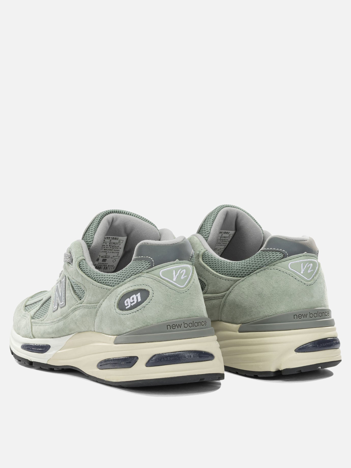 Low top sneakers 100% mesh - 100% rubber  Green - New Balance Men | PDP | VIETTI Online Store | Zoom-Modal_4
