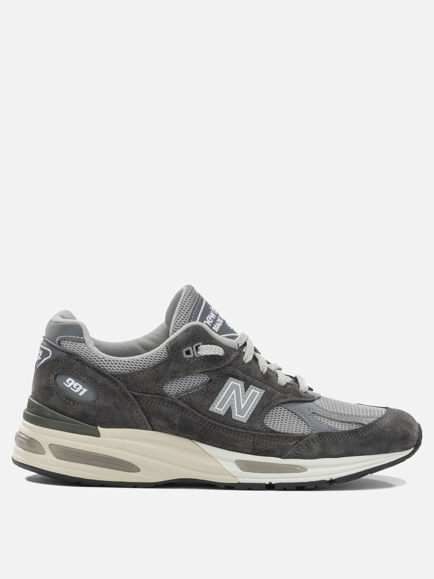 Low top sneakers 100% polyester - 100% rubber  Grey - New Balance Men | PDP | VIETTI Online Store | thumbnail