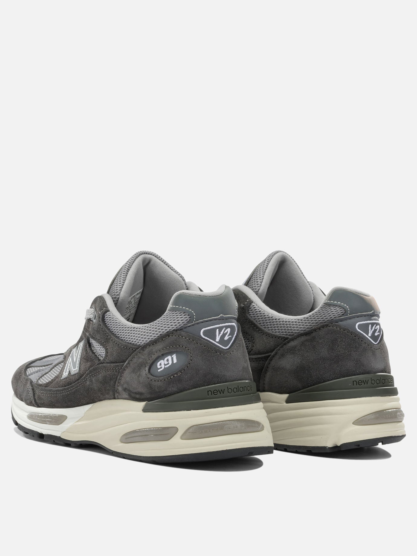Low top sneakers 100% polyester - 100% rubber  Grey - New Balance Men | PDP | VIETTI Online Store | thumbnail_4