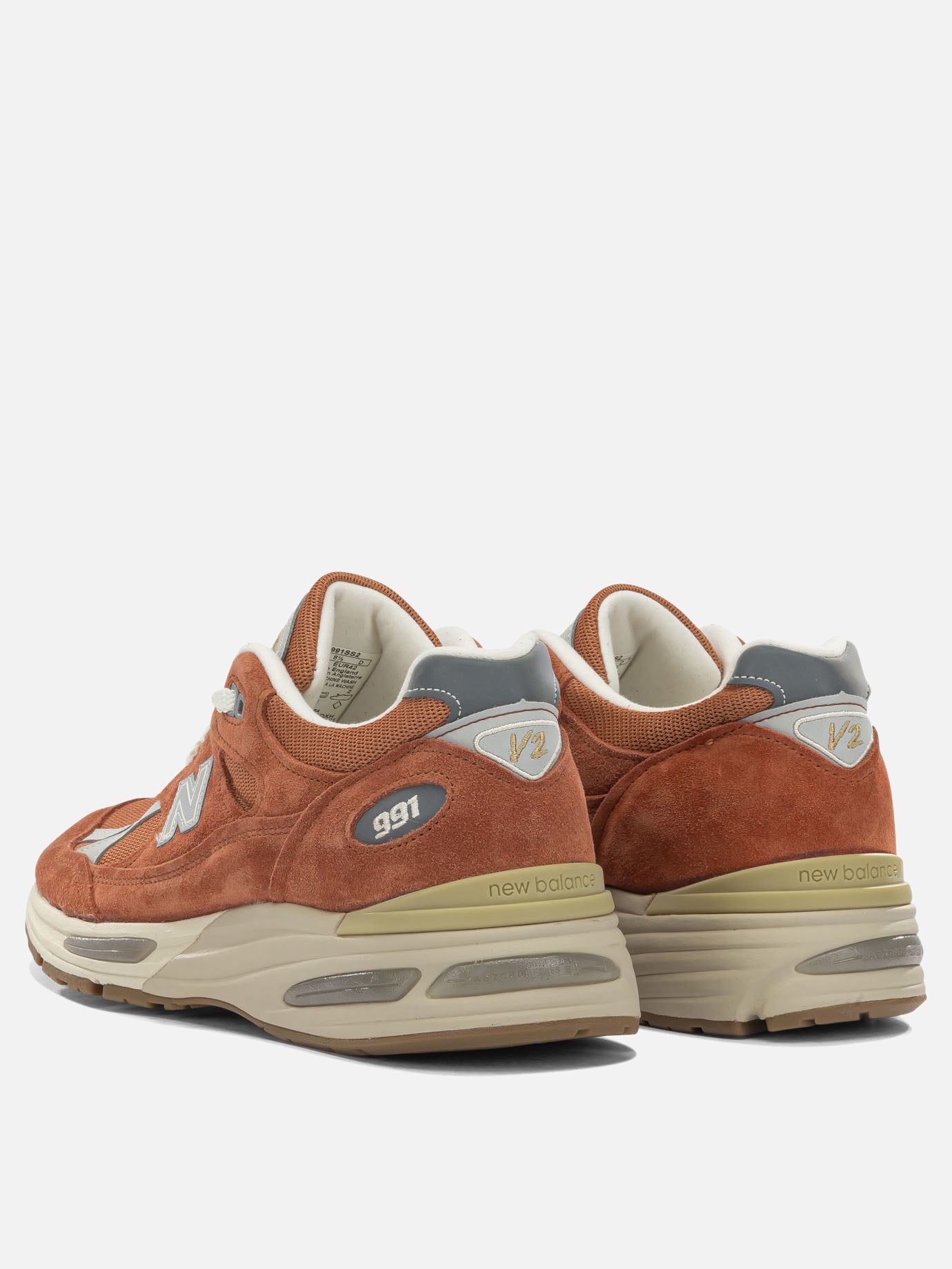 Low top sneakers 100% mesh - 100% rubber  Orange - New Balance Men | PDP | VIETTI Online Store | thumbnail_4